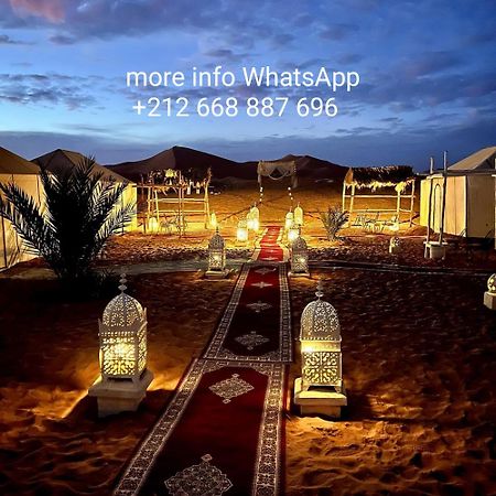 ホテル Ahlam Luxury Camp メルズーガ エクステリア 写真